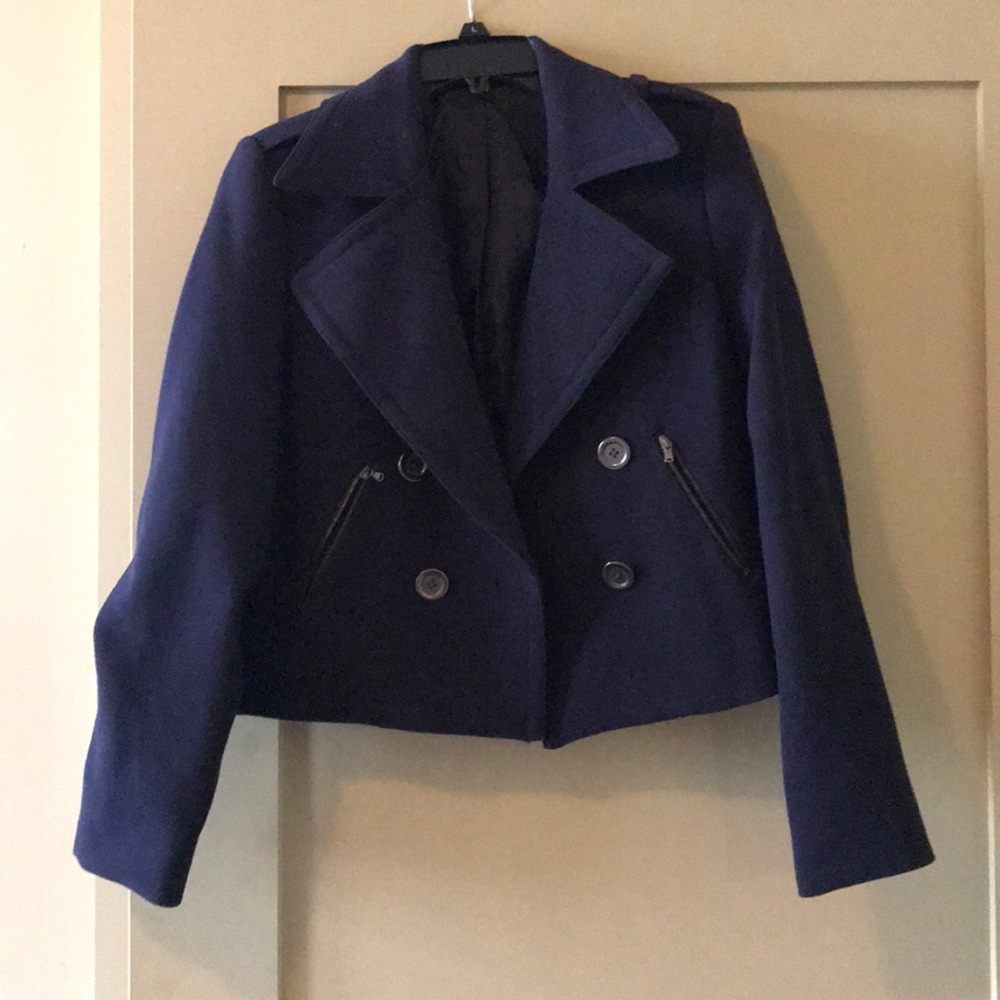 Navy blue jacket
